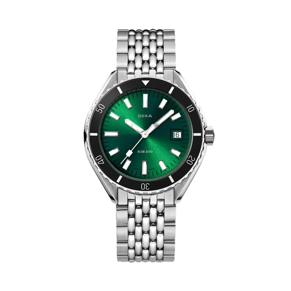 Sub 200 Sea Emerald 42Mm - Green On Bracelet 1