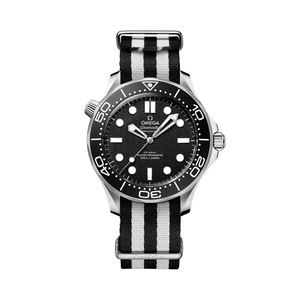 Seamaster Diver 300M 42Mm - Black On Fabric Strap 1