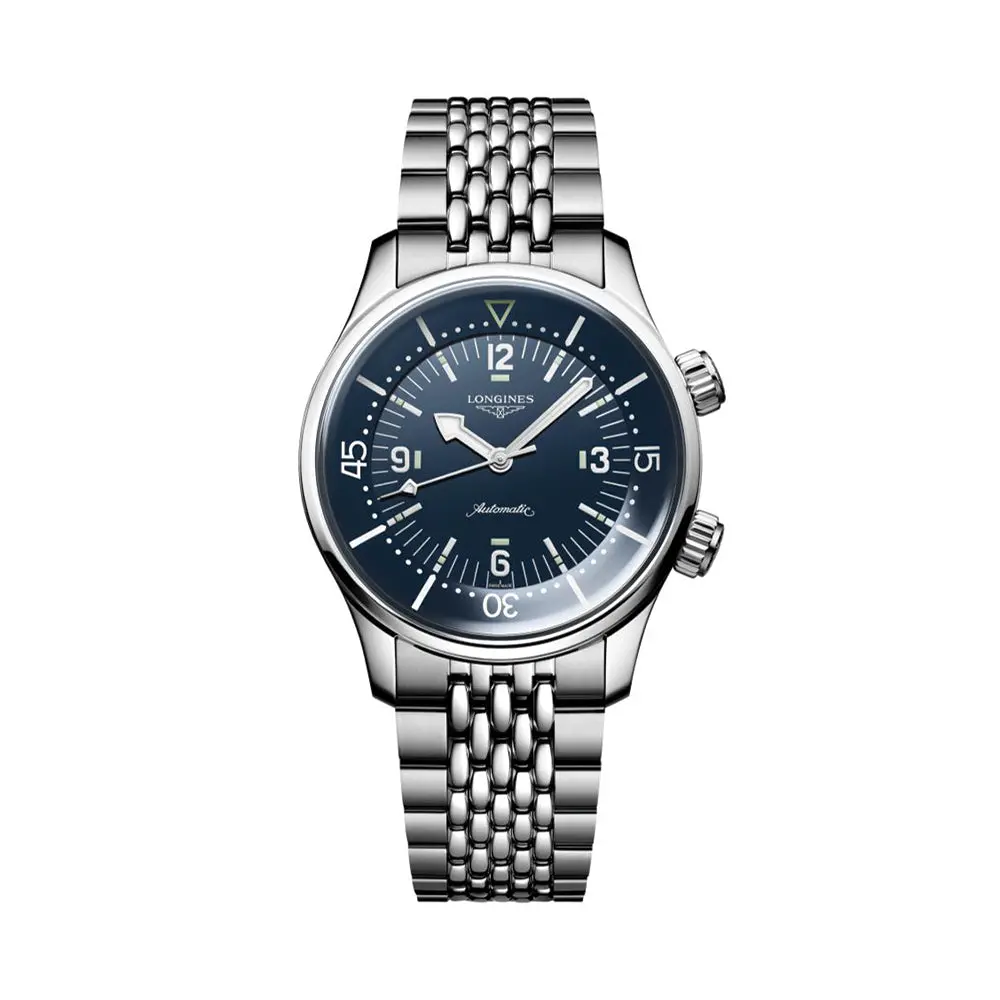 Legend Diver 39Mm - Blue On Bracelet 1
