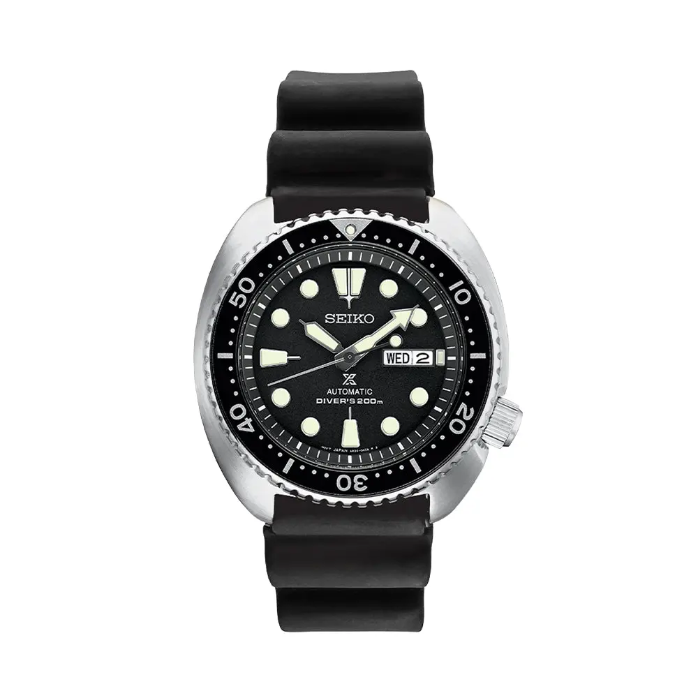 Srpe93 Prospex Automatic Diver 45Mm - Black On Rubber Strap 1
