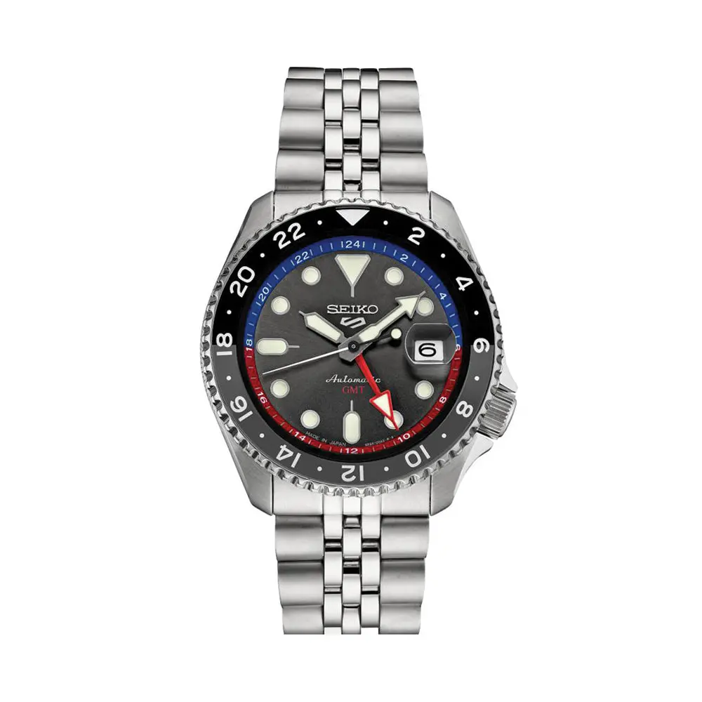 Ssk019 5 Sports Gmt 42.5Mm - Grey On Bracelet 1