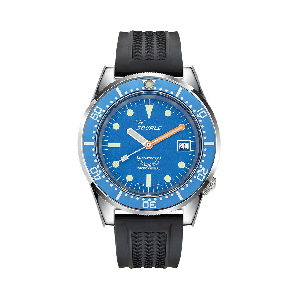 1521 Ocean 42Mm - Blue On Rubber Strap 1