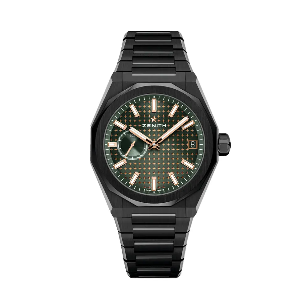 Defy Skyline Americas Limited Edition 41Mm - Green On Bracelet 1