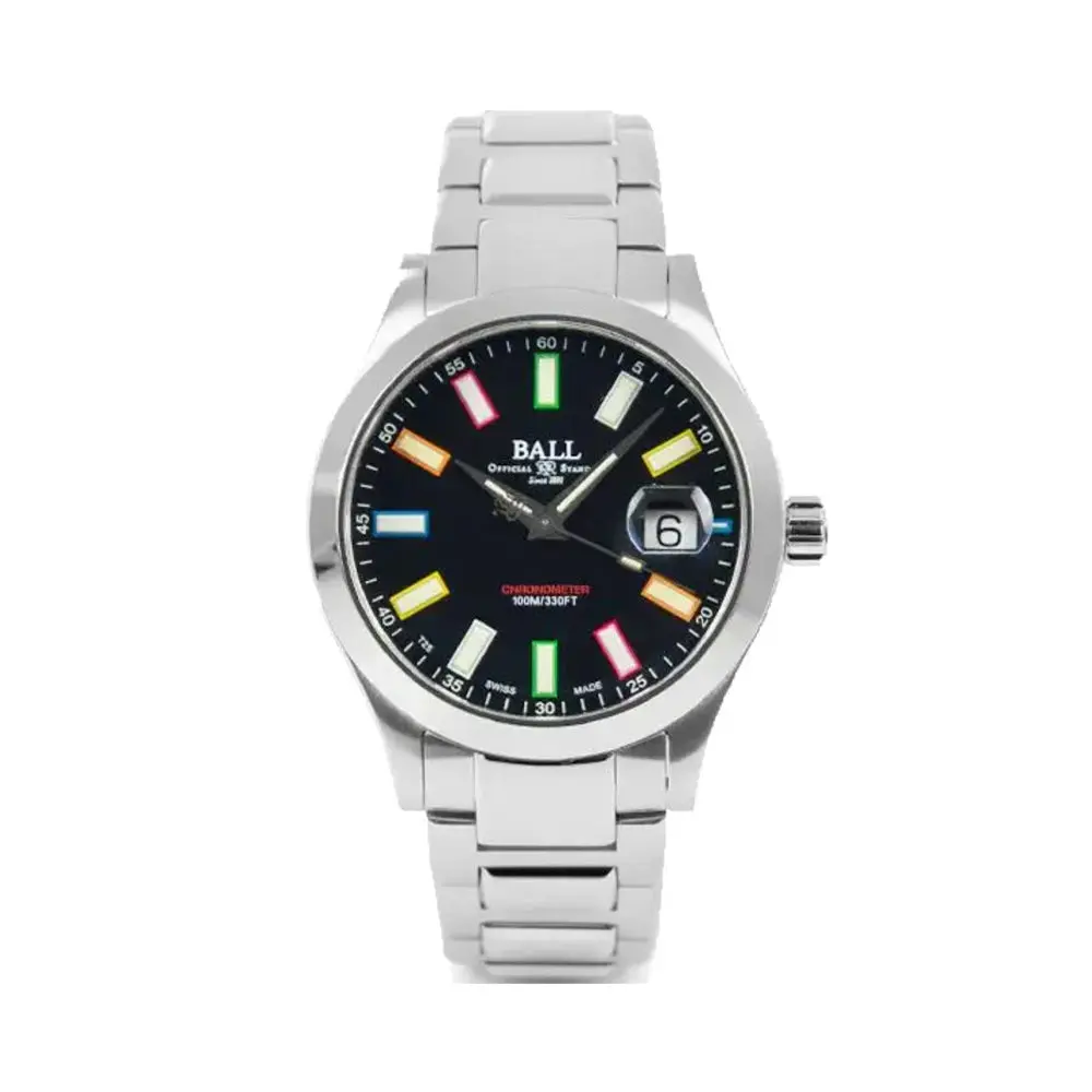 Engineer Iii Marvelight Chronometer Rainbow 40Mm - Black On Bracelet 1