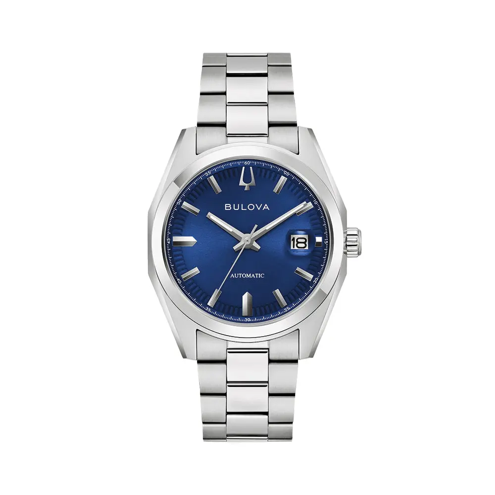 Classic Surveyor Automatic 39Mm - Blue On Bracelet 1