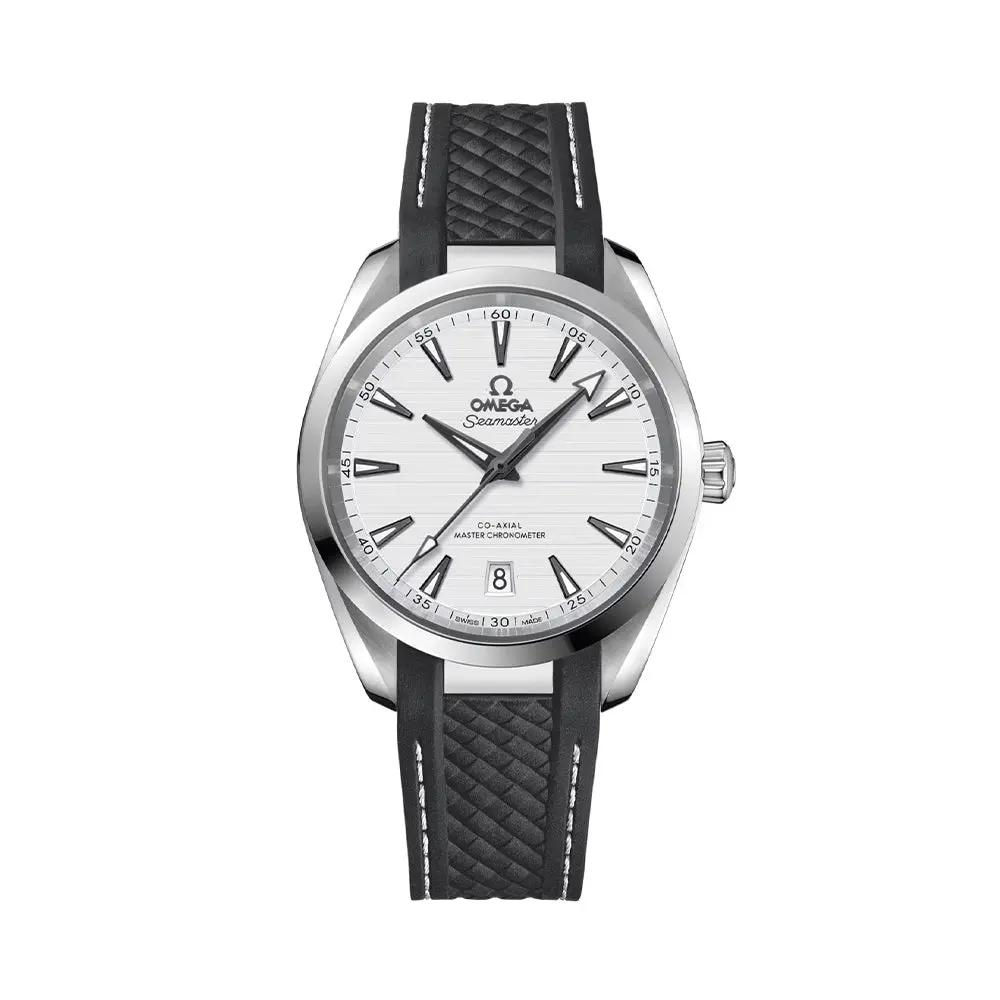 Seamaster Aqua Terra 150M 38Mm - Silver On Rubber Strap 1