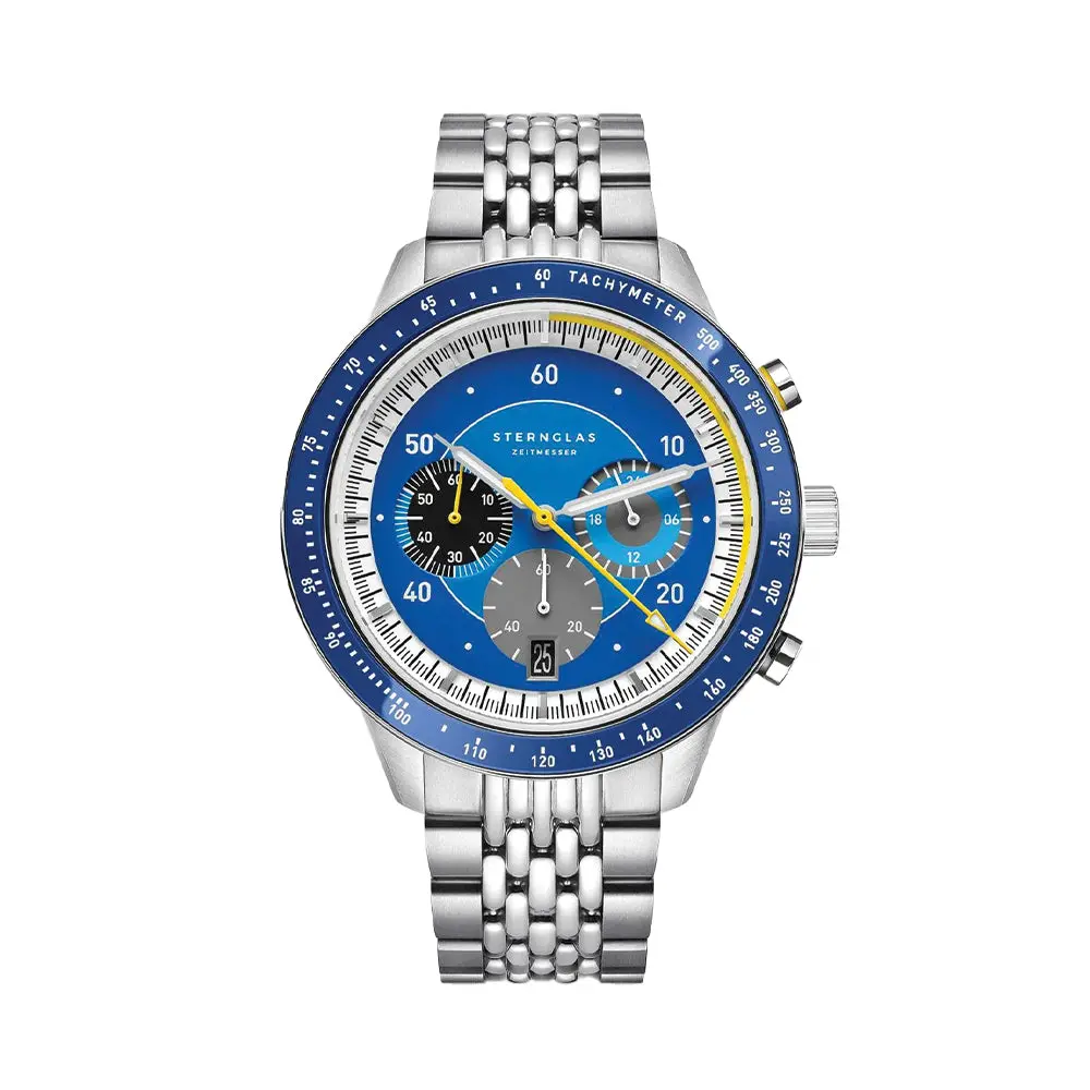 Tachymeter 2.0 Quartz 44Mm - Blue On Bracelet 1