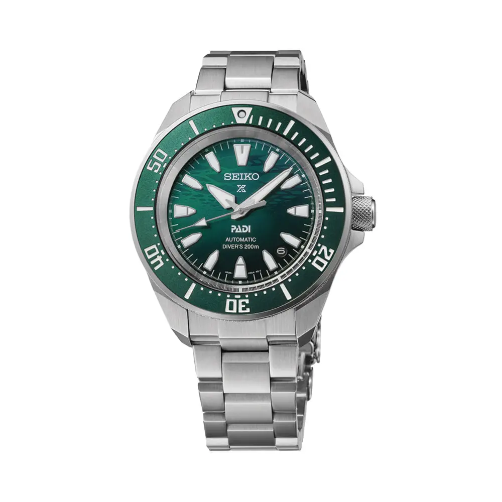 Srpl53 Prospex Mechanical Diver’S Padi Edition 41.7Mm - Green On Bracelet 1