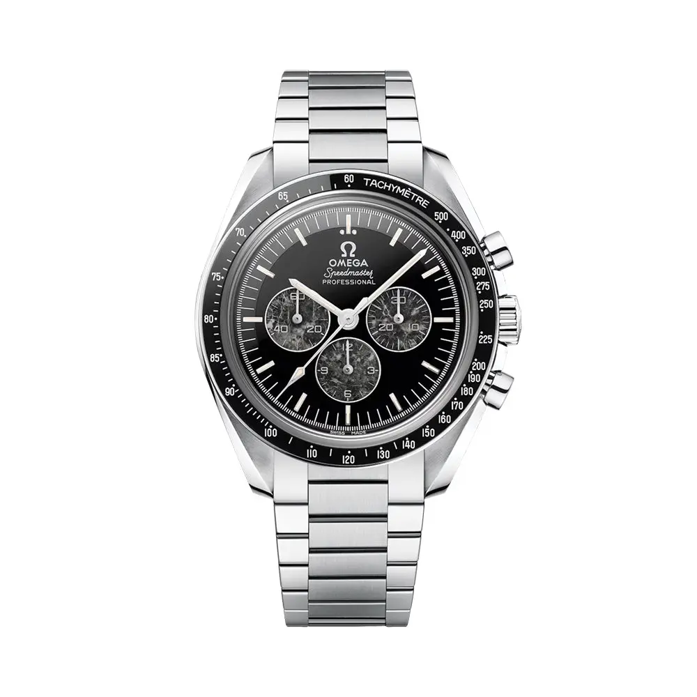 Speedmaster Caliber 321 Platinum 42Mm - Black On Bracelet 1