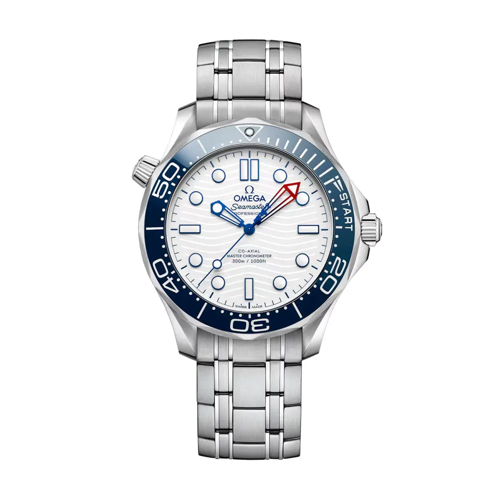 Seamaster Diver 300M America's Cup 42Mm - White On Bracelet 1