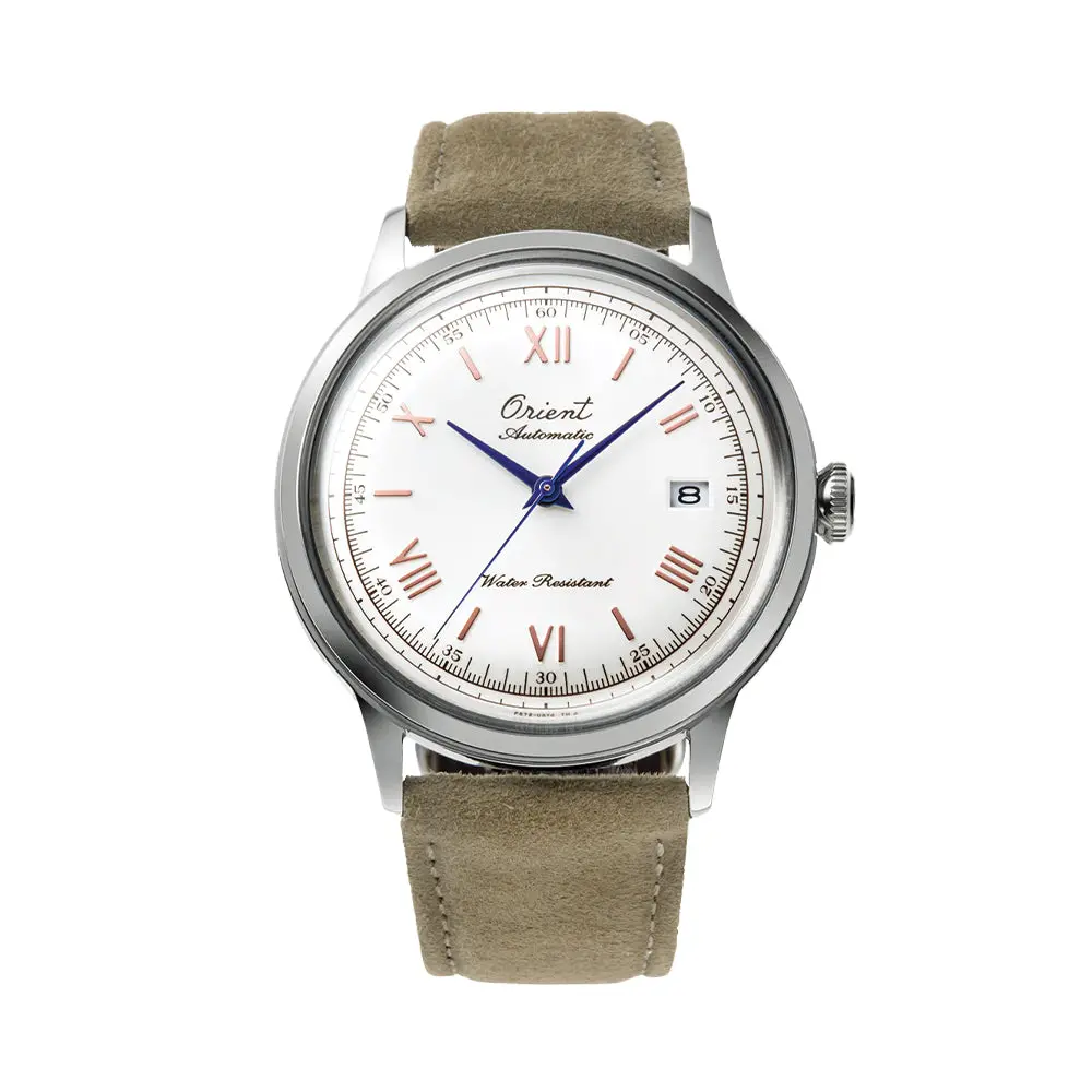 Limited Edition Bambino Version 2 40.5Mm - White On Leather Strap W/ Extra Strap 1