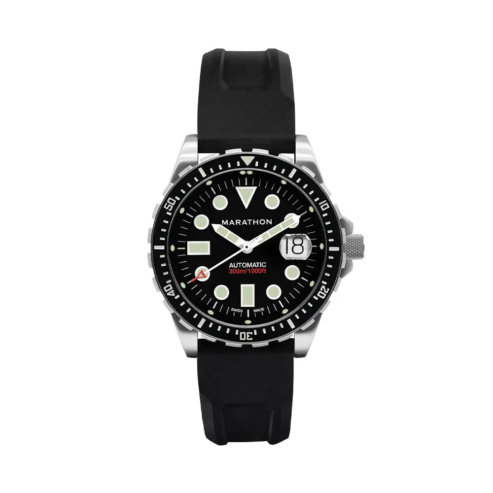 Osar-D Type I Automatic With Date 46Mm - Black On Rubber Strap 1