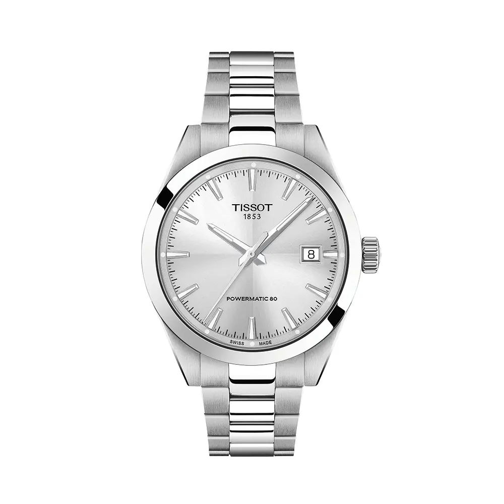 Gentleman 38Mm - Silver On Bracelet 1
