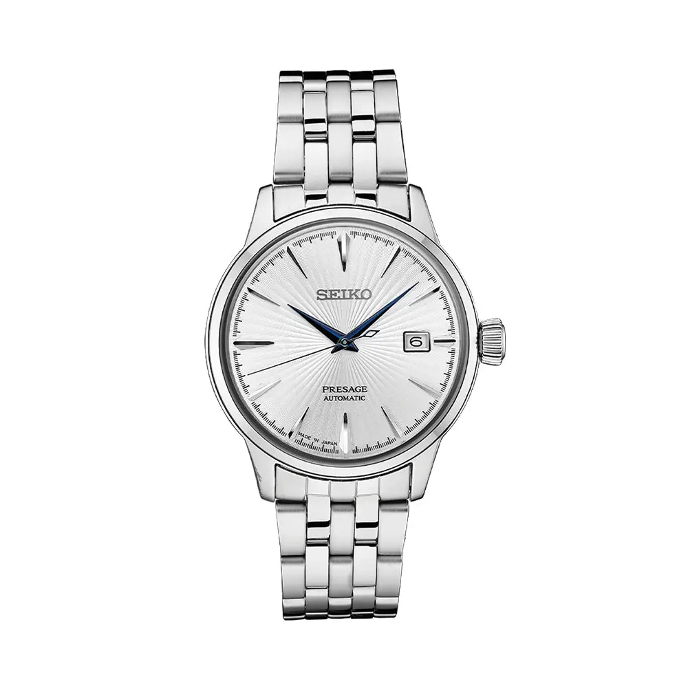 Srpb77 Presage Cocktail Time 40.5Mm - Silver On Bracelet 1