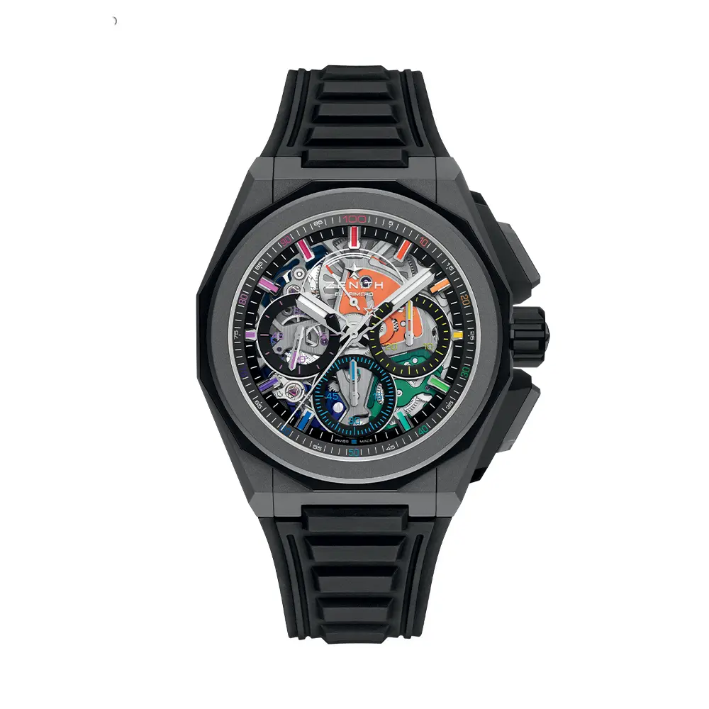 Defy Extreme Chroma Limited Edition 45Mm - Black On Rubber Strap 1