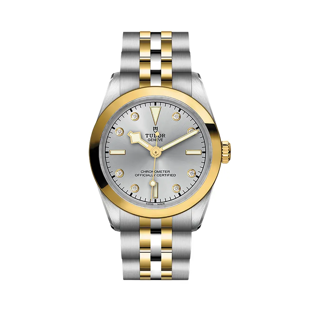 Black Bay One S&G 31Mm - Silver, Diamond-Set On Bracelet 1