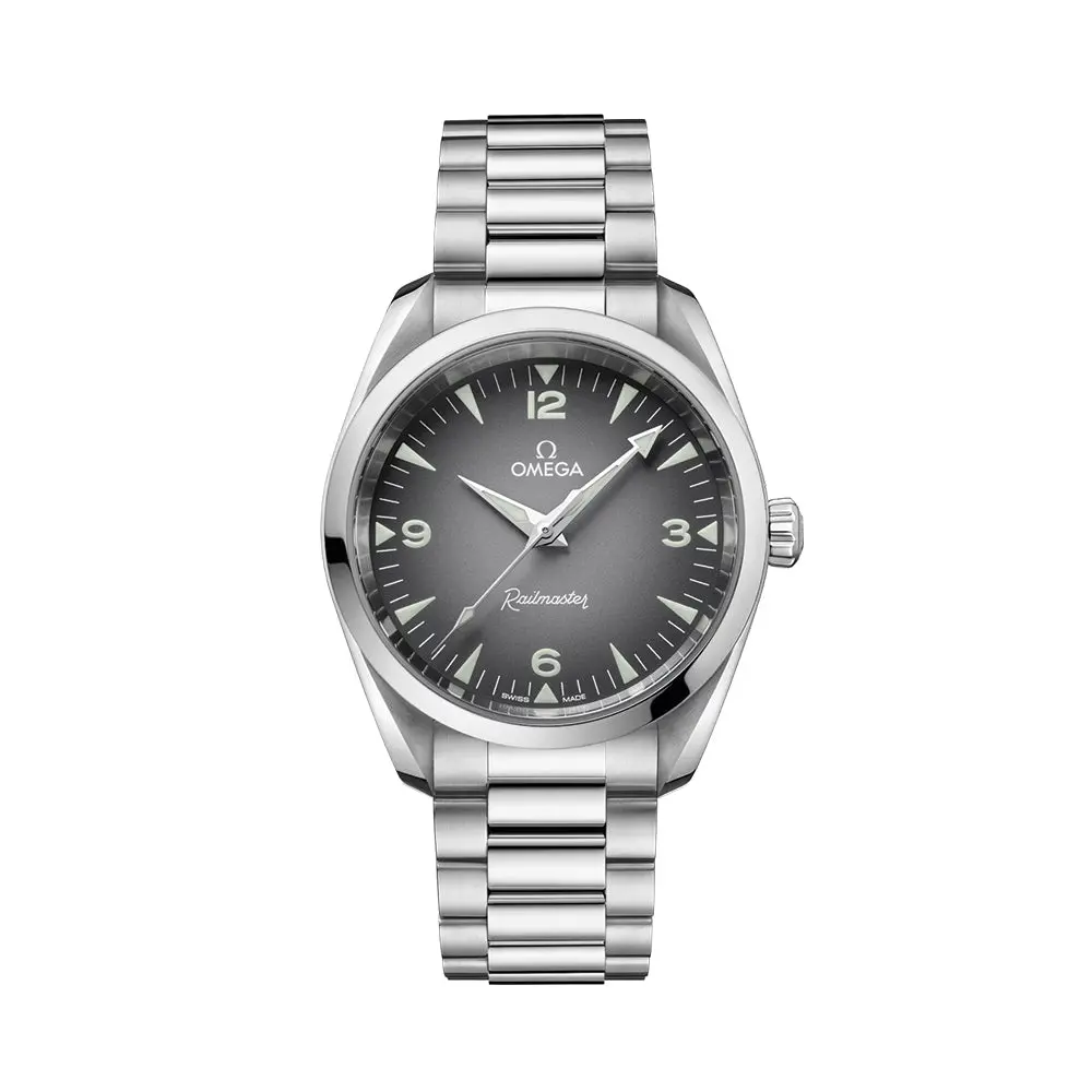 Seamaster Railmaster 38Mm - Grey On Bracelet 1