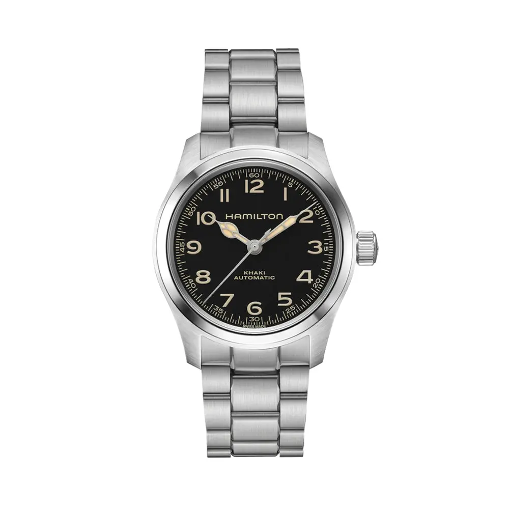 Khaki Field Murph 38Mm - Black On Bracelet 1