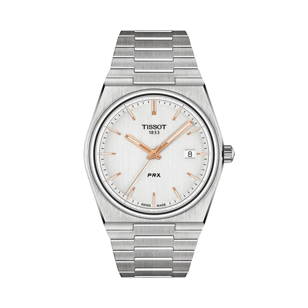 Prx Quartz 40Mm - Silver On Bracelet 1