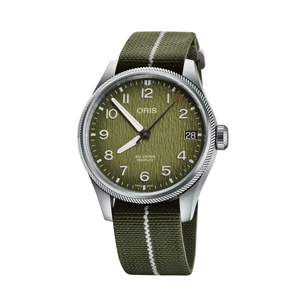 Okavango Air Rescue Limited Edition 41Mm - Green On Textile Strap 1
