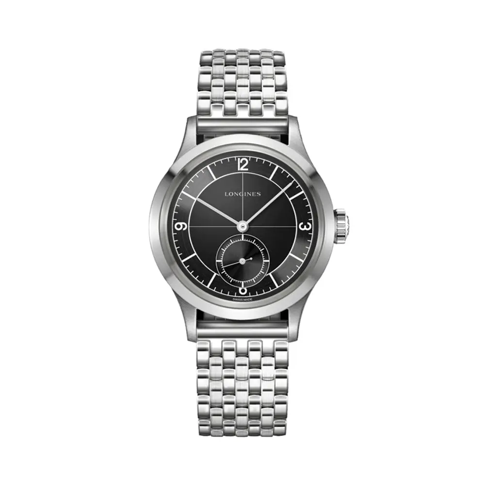 Heritage Classic Sector Dial 38.5Mm - Black On Bracelet 1