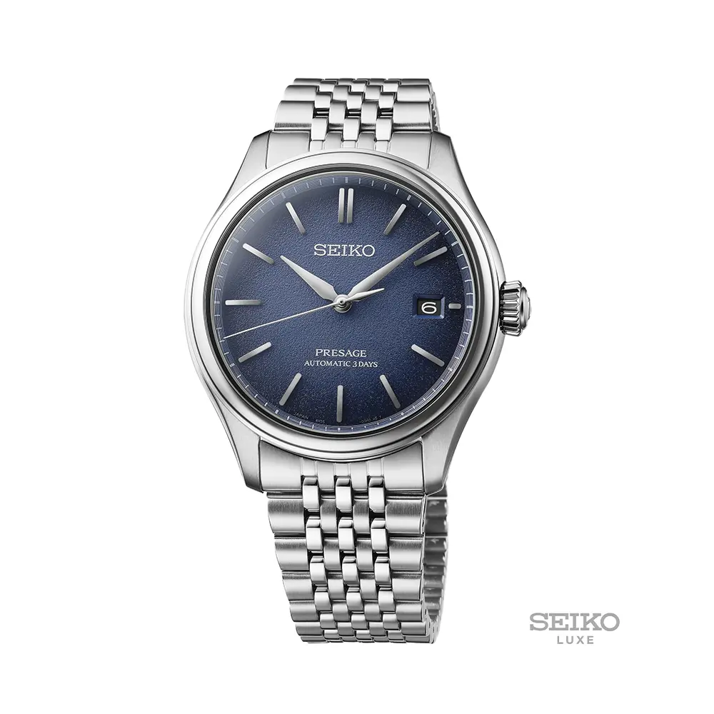 Spb525 Presage 40.2Mm - Blue On Bracelet 1