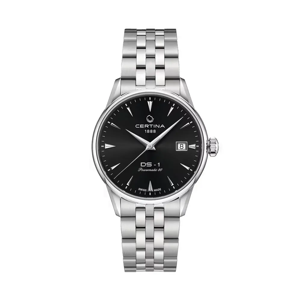Ds-1 Automatic 38Mm - Black On Bracelet 1