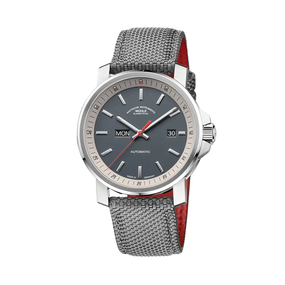 29Er Big Day-Date Automatic 42.4Mm - Grey On Grey Canvas Strap 1