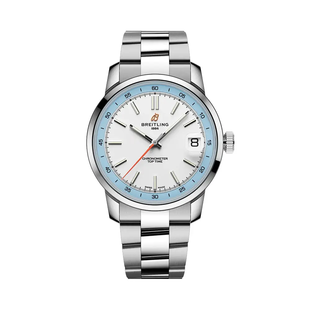Top Time B31 38Mm - White On Bracelet 1