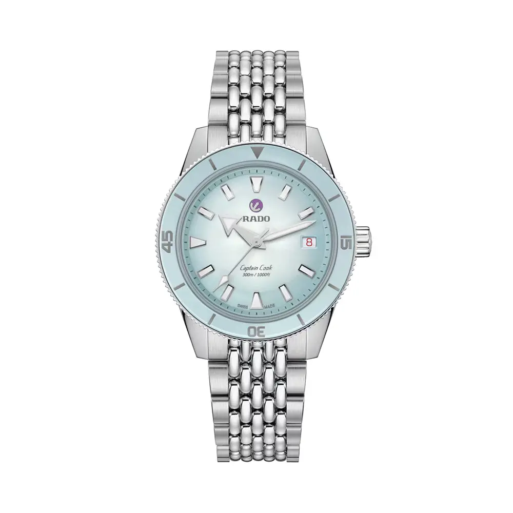 Captain Cook Automatic 39Mm - Light Blue On Bracelet 1