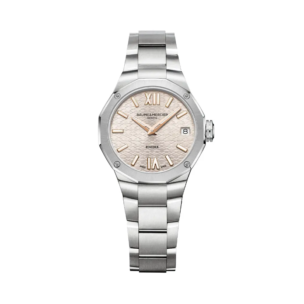 Riviera 10810 Quartz Date 33Mm - Silver On Bracelet 1