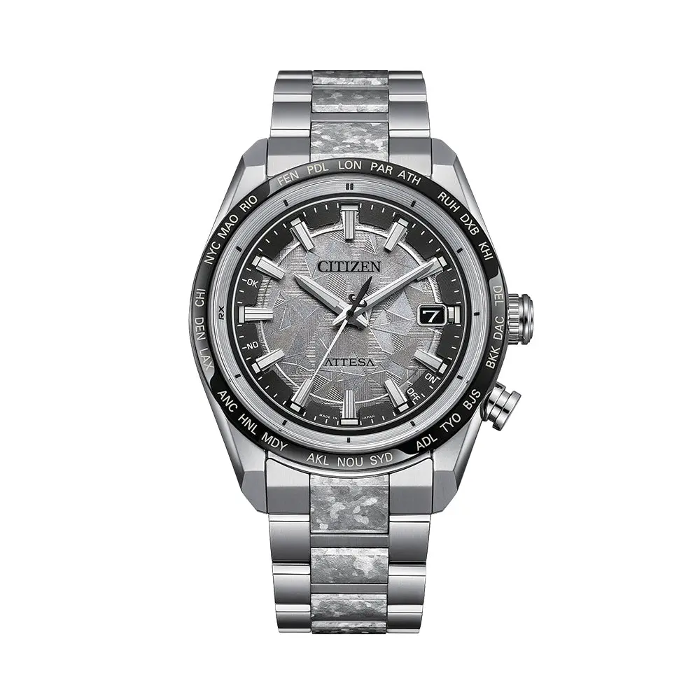 Attesa Platinum Shine Limited Edition Titanium 40.6Mm - Silver On Bracelet 1