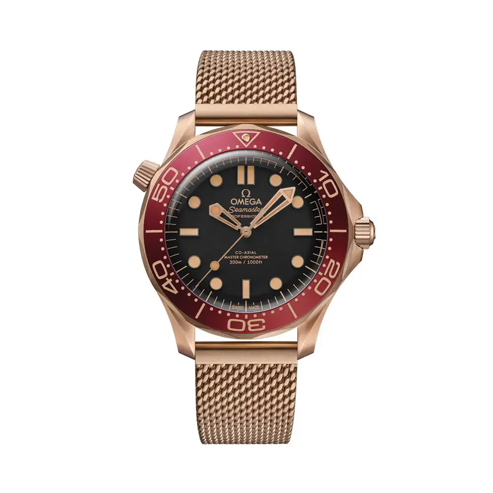 Seamaster Diver 300M Bronze Gold 42Mm - Black On Bracelet 1