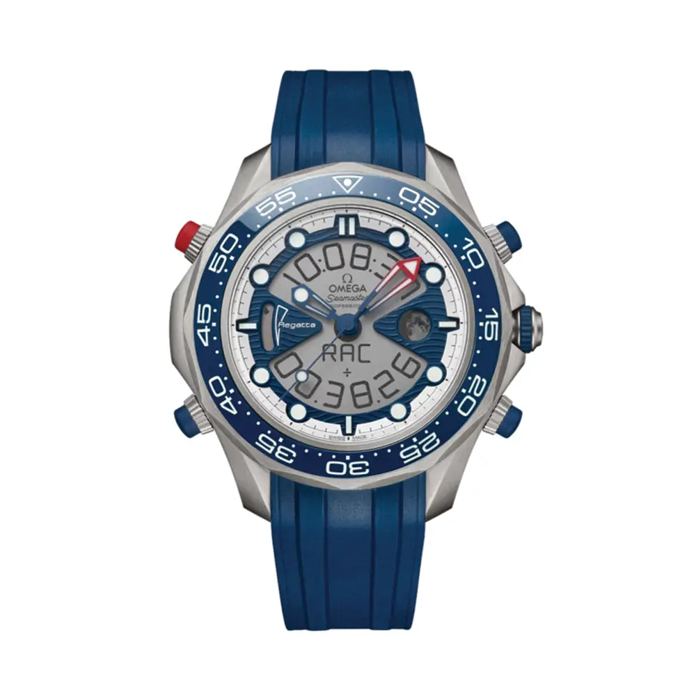 Seamaster Regatta America's Cup Titanium On Rubber Strap 46.75Mm - Grey On Rubber Strap 1