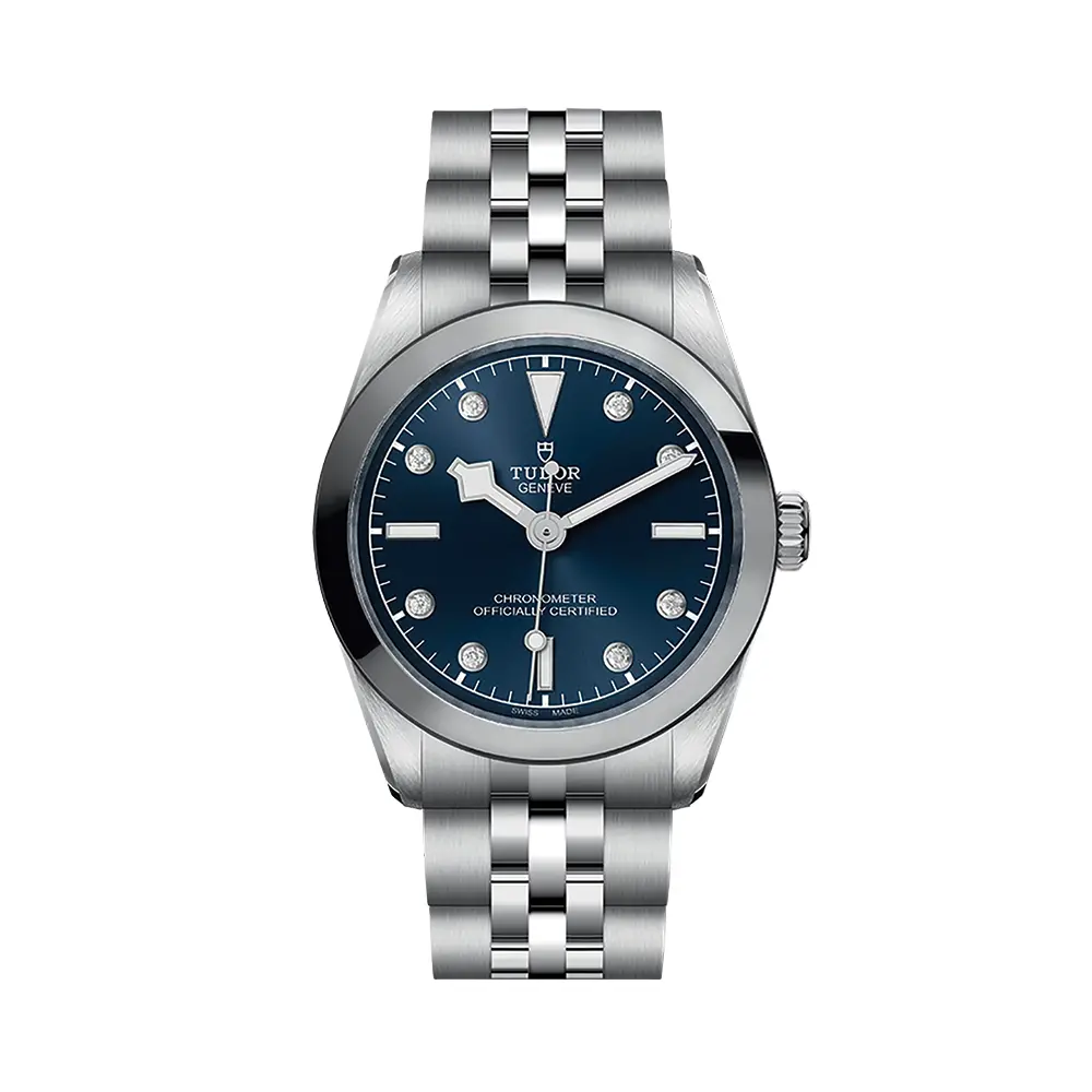 Black Bay One 31Mm - Blue, Diamond-Set On Bracelet 1