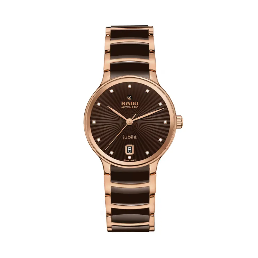 Centrix Automatic Diamonds 35Mm - Brown On Bracelet 1
