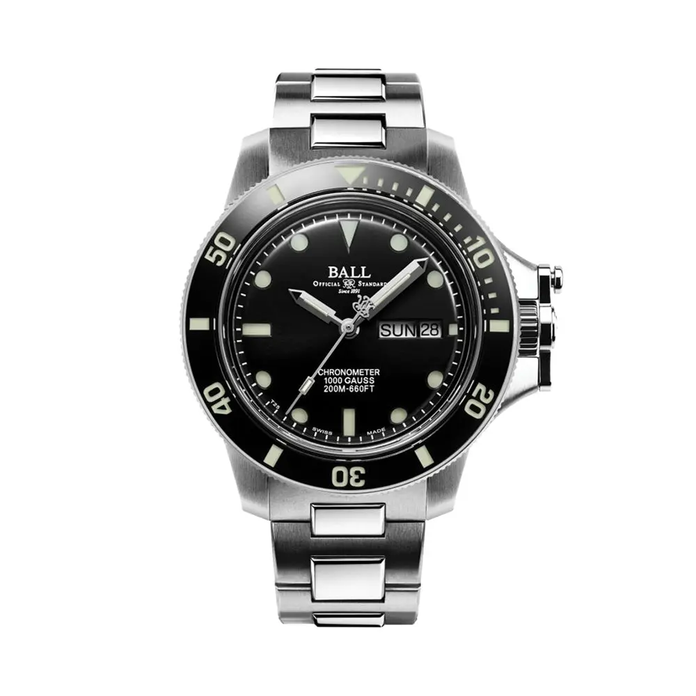 Engineer Hydrocarbon Original 40Mm - Black On Bracelet 1