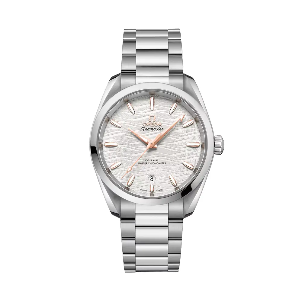 Seamaster Aqua Terra 150M 38Mm - Silver W/ Rose Gold Accents On Bracelet 1