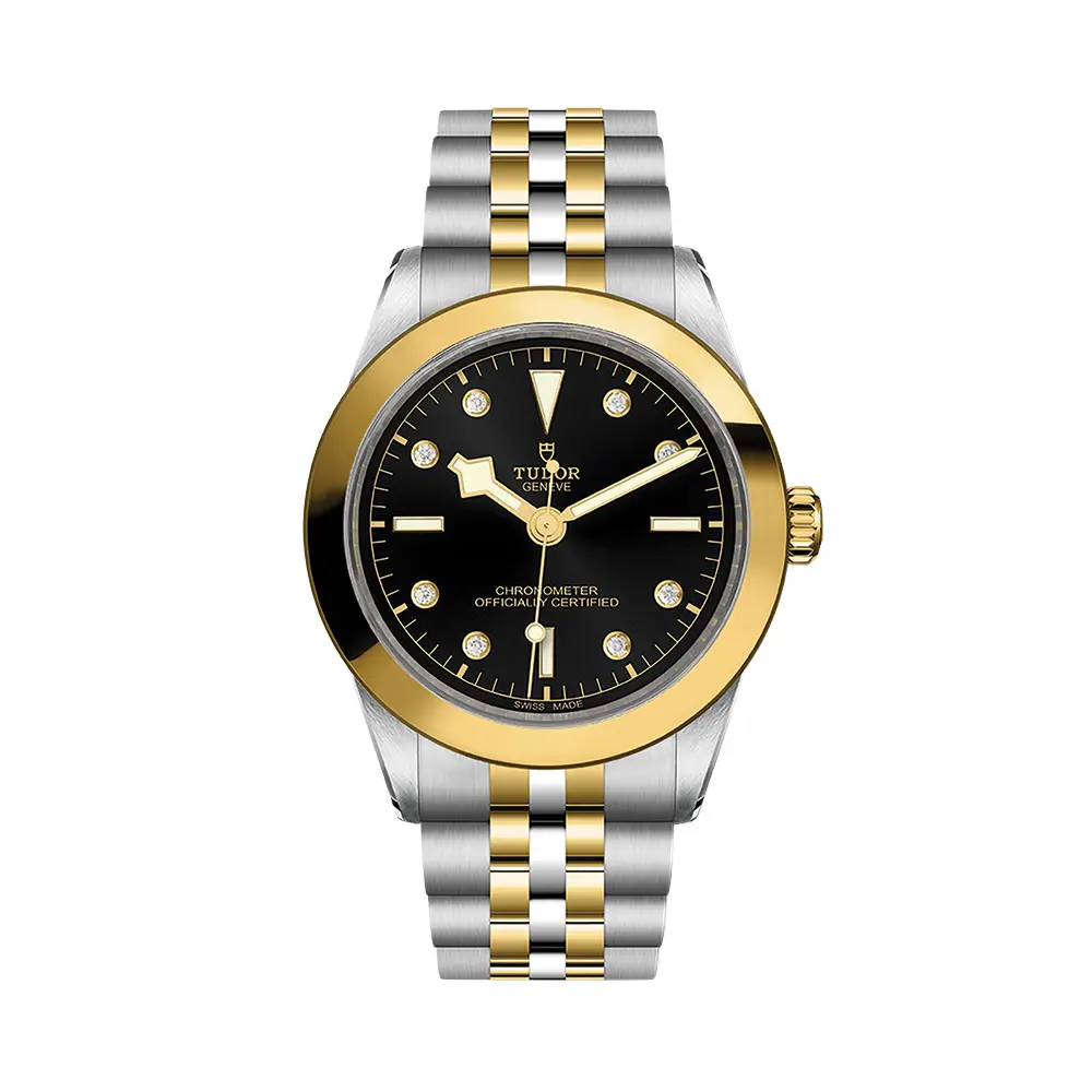 Black Bay One S&G 39Mm - Black, Diamond-Set On Bracelet 1