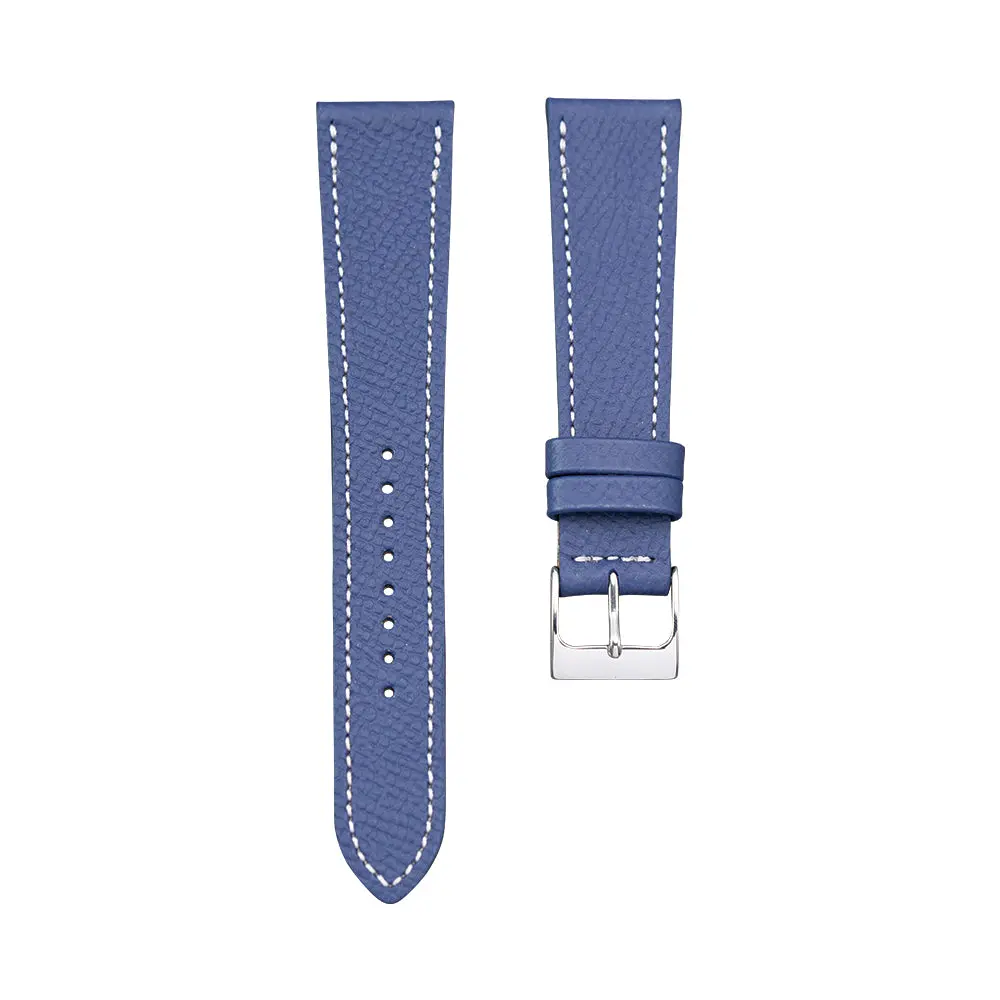 Navy Blue Textured Calf Leather Strap 1