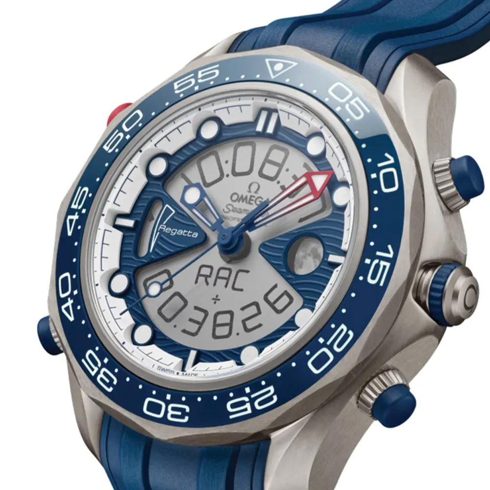 Seamaster Regatta America's Cup Titanium On Rubber Strap 46.75Mm - Grey On Rubber Strap 2