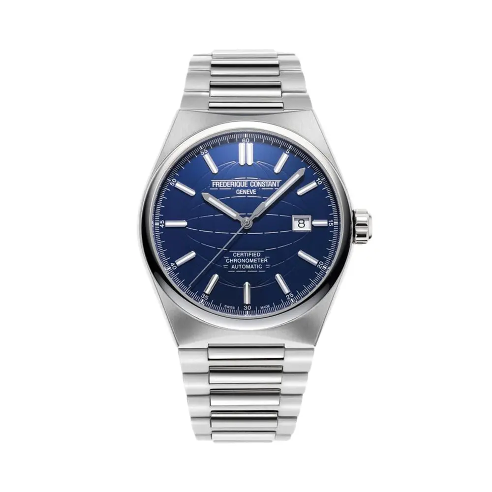 Highlife Automatic Cosc 41Mm - Blue On Bracelet 1