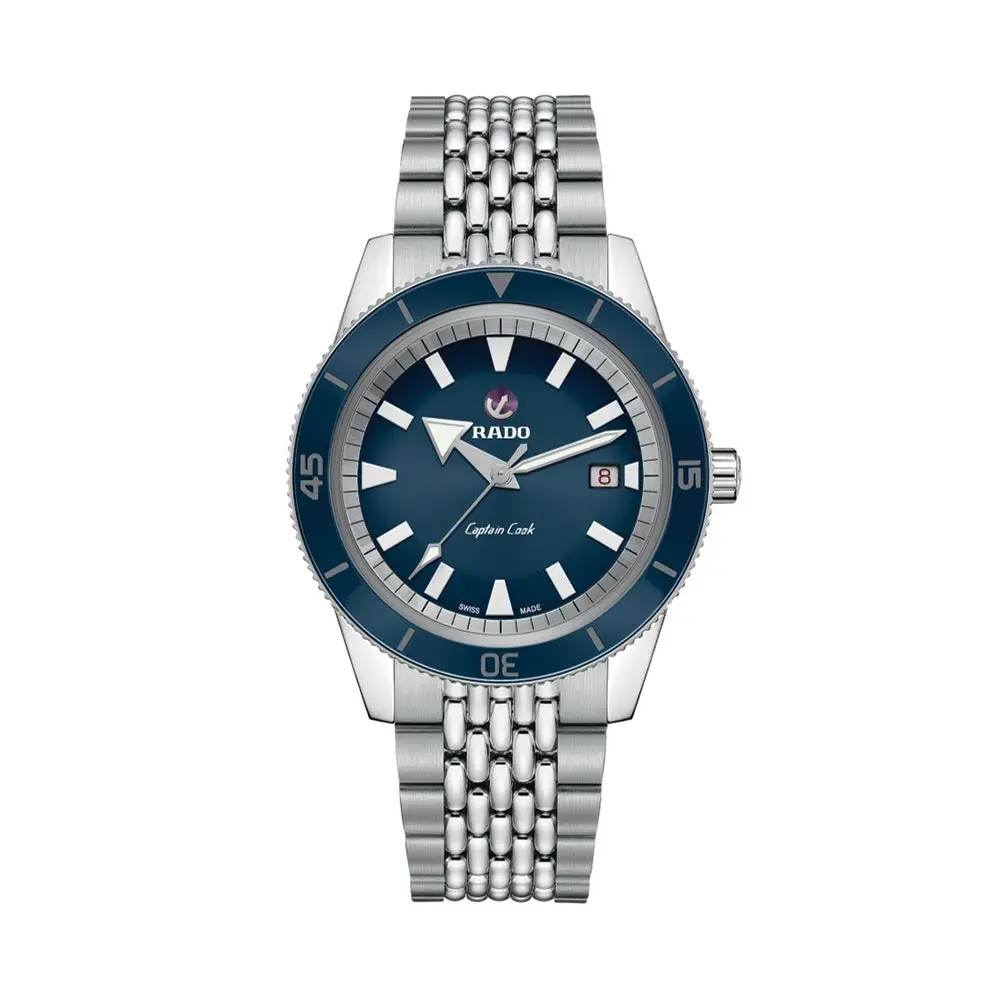 Captain Cook Automatic 42Mm - Blue On Bracelet 1