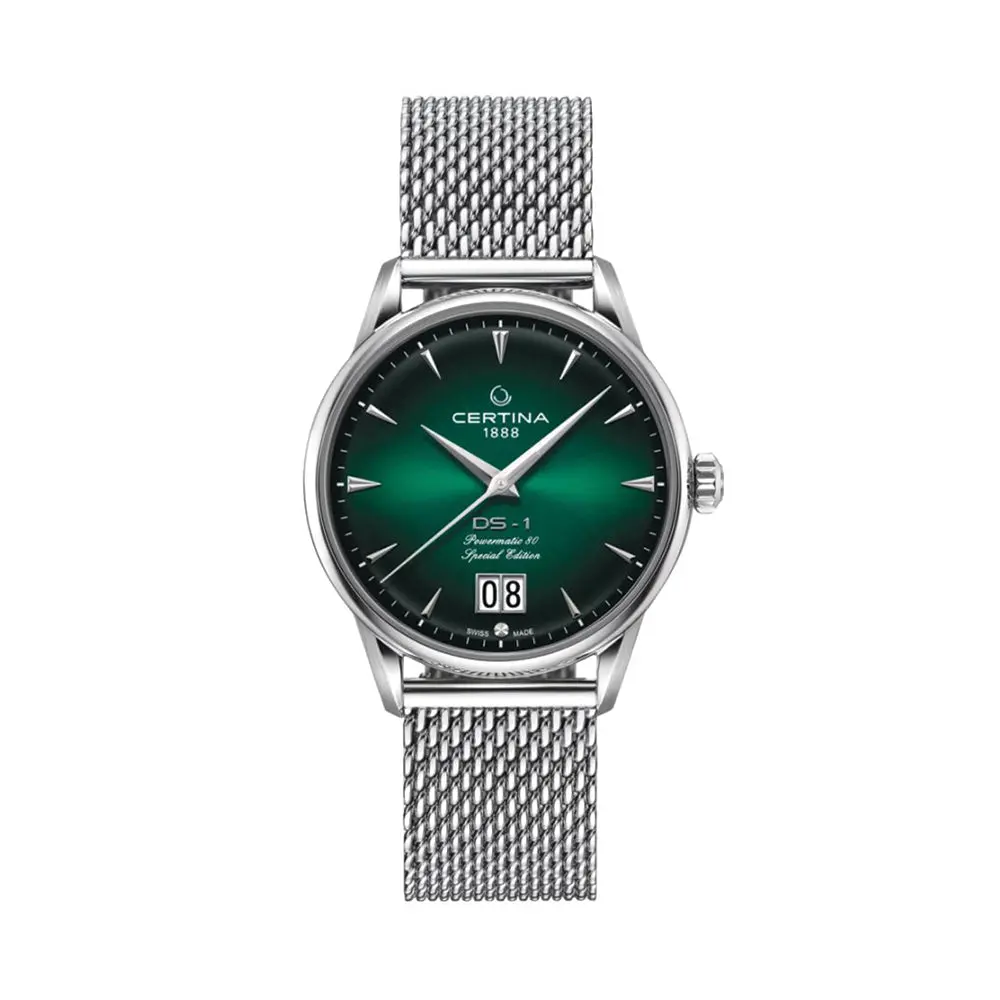 Ds-1 Big Date Special Edition 41Mm - Green On Bracelet 1