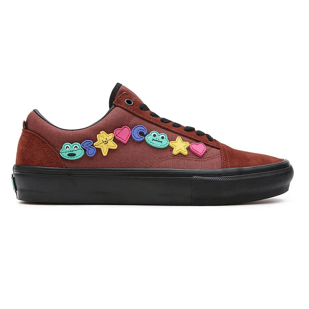 Vans Skate Old Skool X Frog Skateboards - Frog Brn/Blk 1