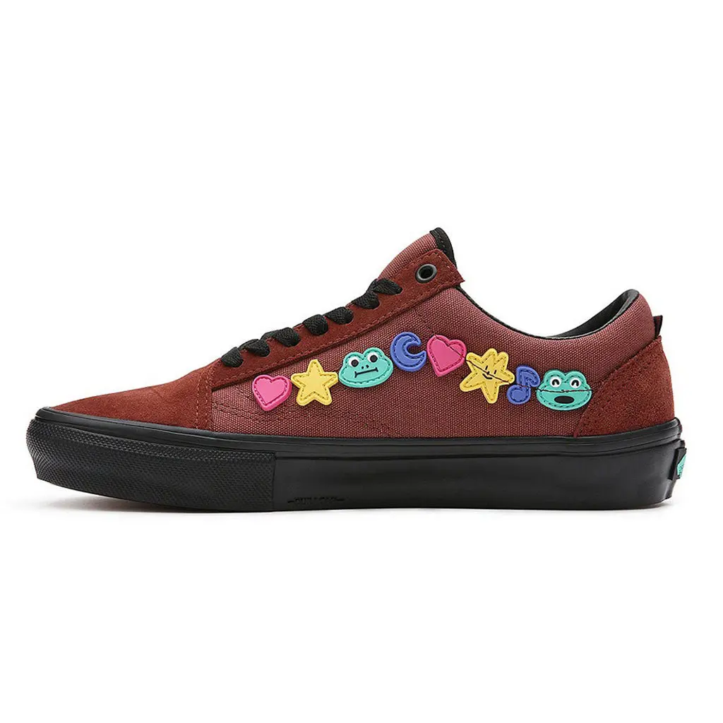 Vans Skate Old Skool X Frog Skateboards - Frog Brn/Blk 2