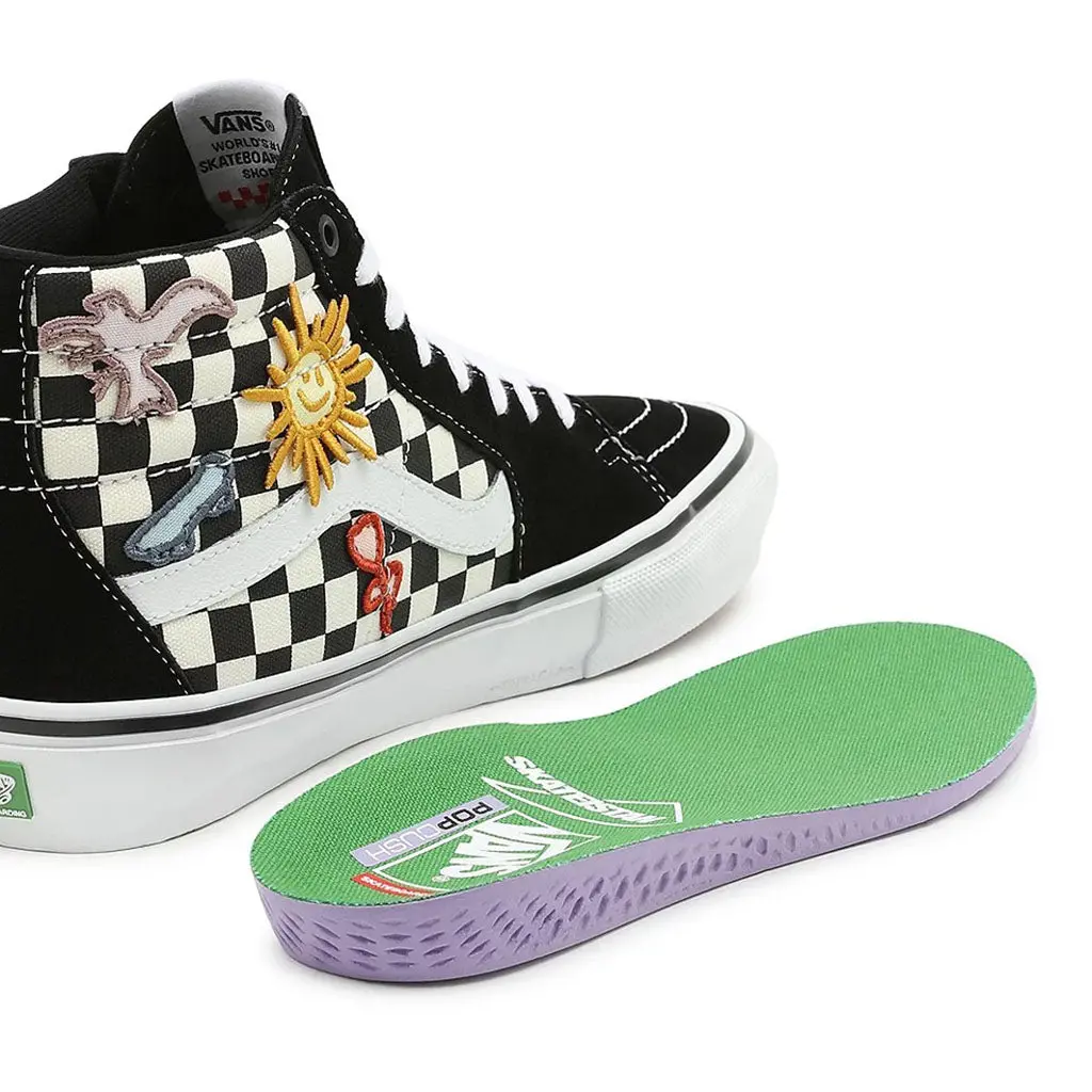 Vans Skate Sk8-Hi X Skateistan - Checkerboard 7