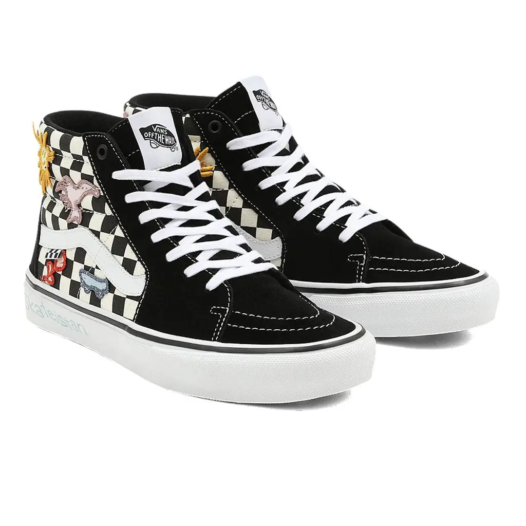 Vans Skate Sk8-Hi X Skateistan - Checkerboard 8