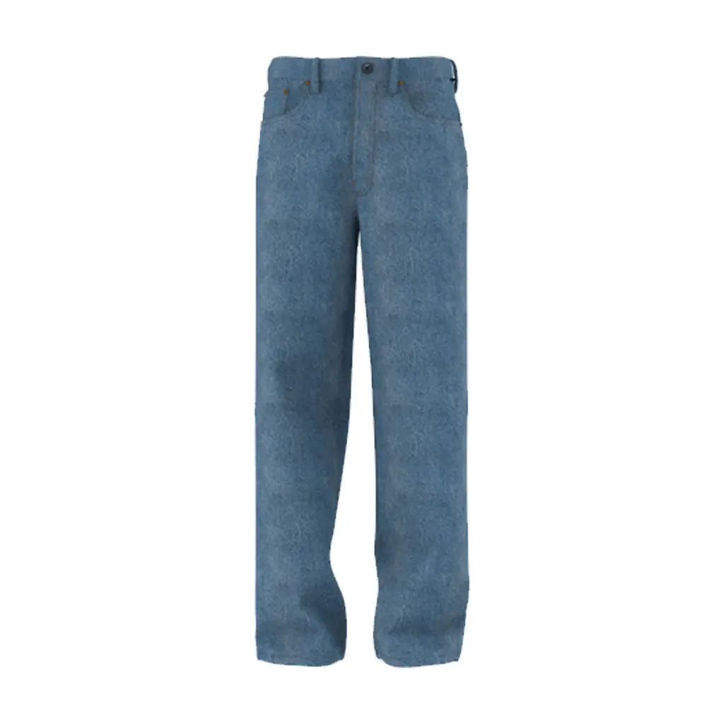 Vans Check-5 Baggy Denim Pant - Stonewash 1