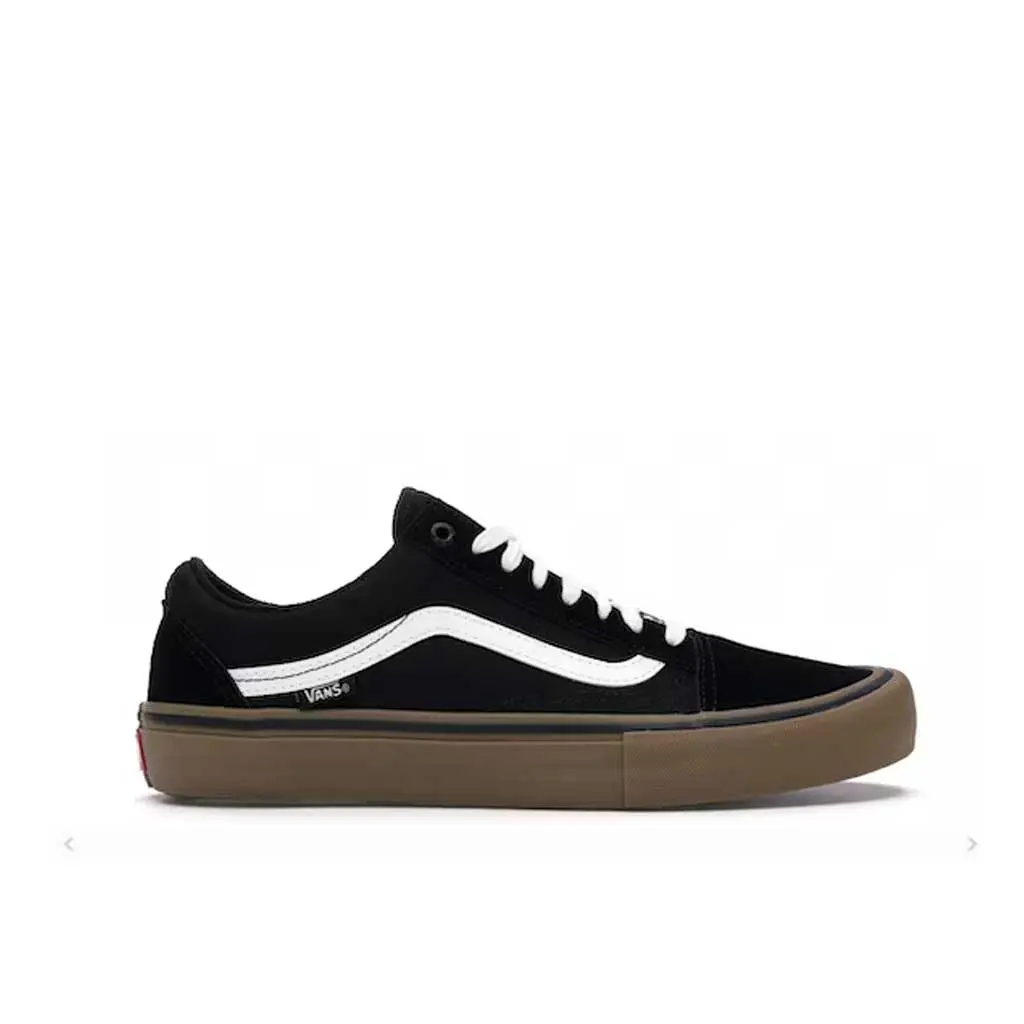 Vans Old Skool Pro - Black/White/Gum 1